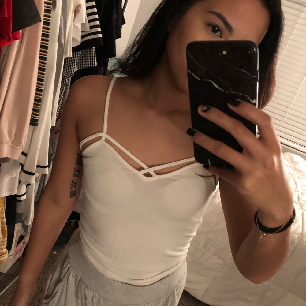 Bralette type of crop tank